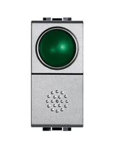 Bouton de support de lampe vert Bticino Light Tech NT4038V